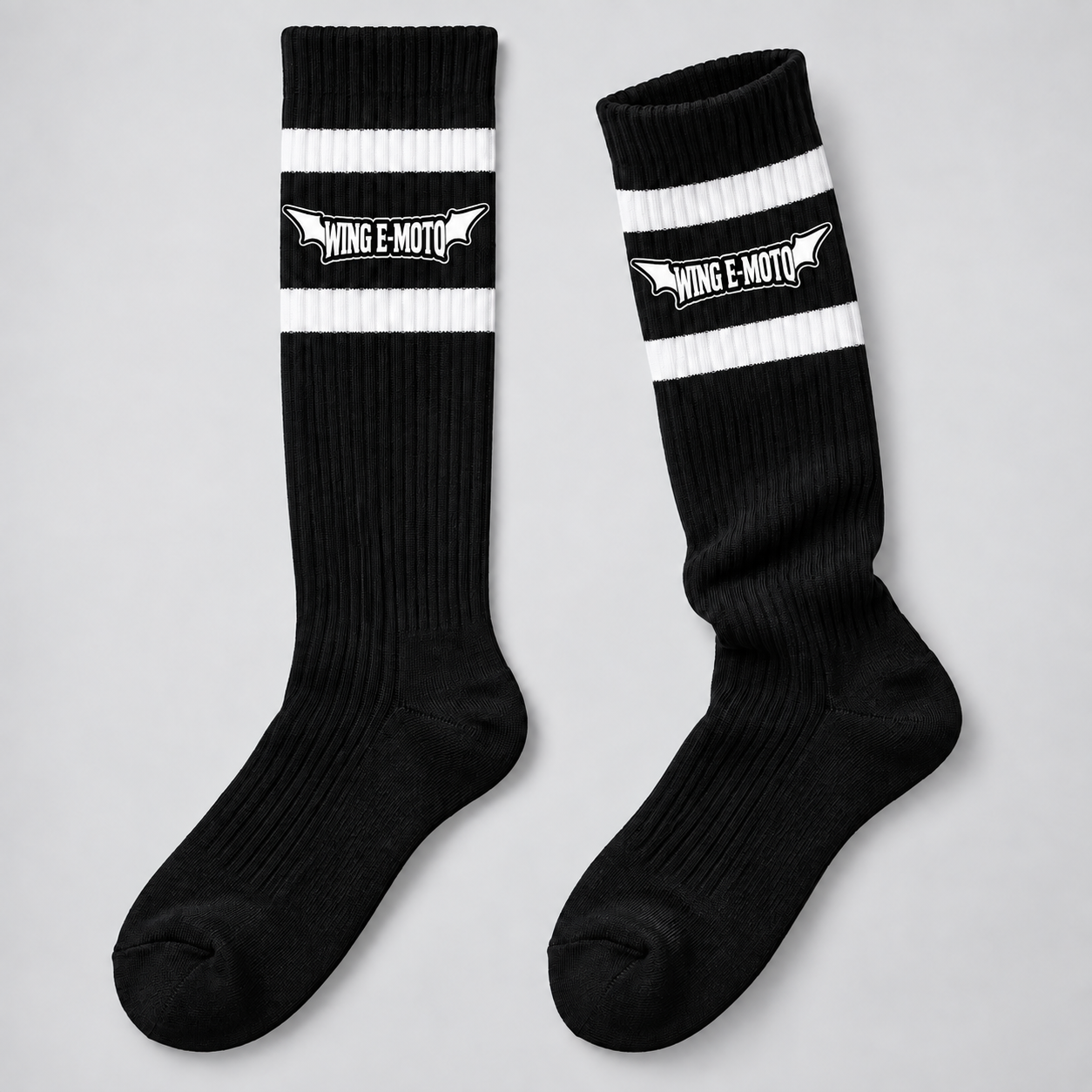 BLACK RACING SOCKS